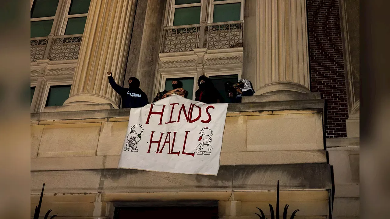 Anti-Israel Protesters Vandalize Columbia University in Remembrance of Palestinian Girl