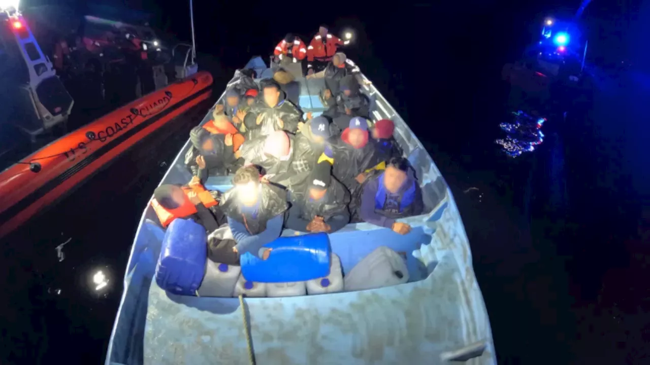 Coast Guard Intercepts Boat with 21 Illegal Immigrants Off San Diego