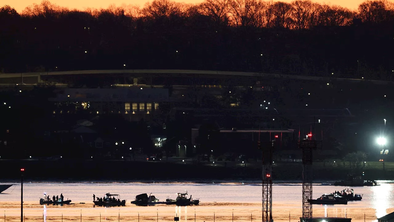 Helicopter and Jet Collide at Reagan National Airport, Crashing into Potomac River