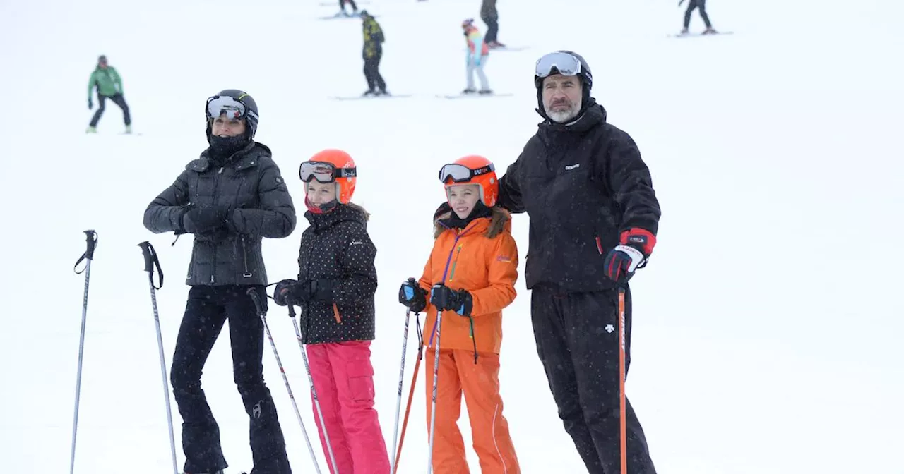 La famille royale espagnole et les Middleton adorent Courchevel