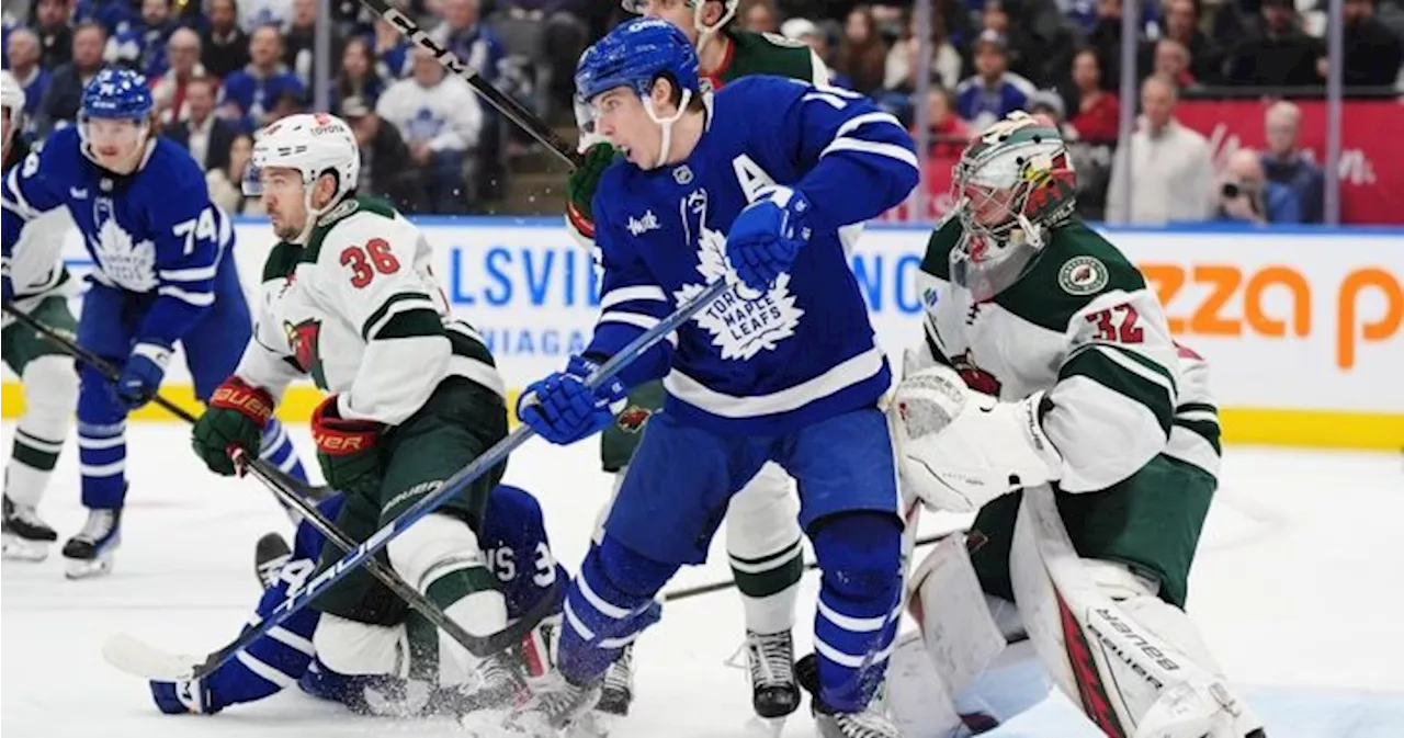 Wild hand slumping Maple Leafs 3-1 loss