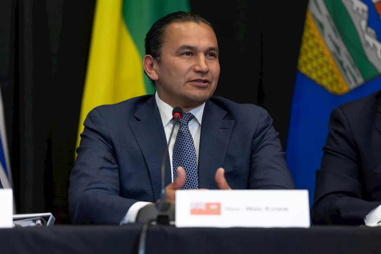 Manitoba Premier Wab Kinew says Canada can’t be tariff ‘punching bag’