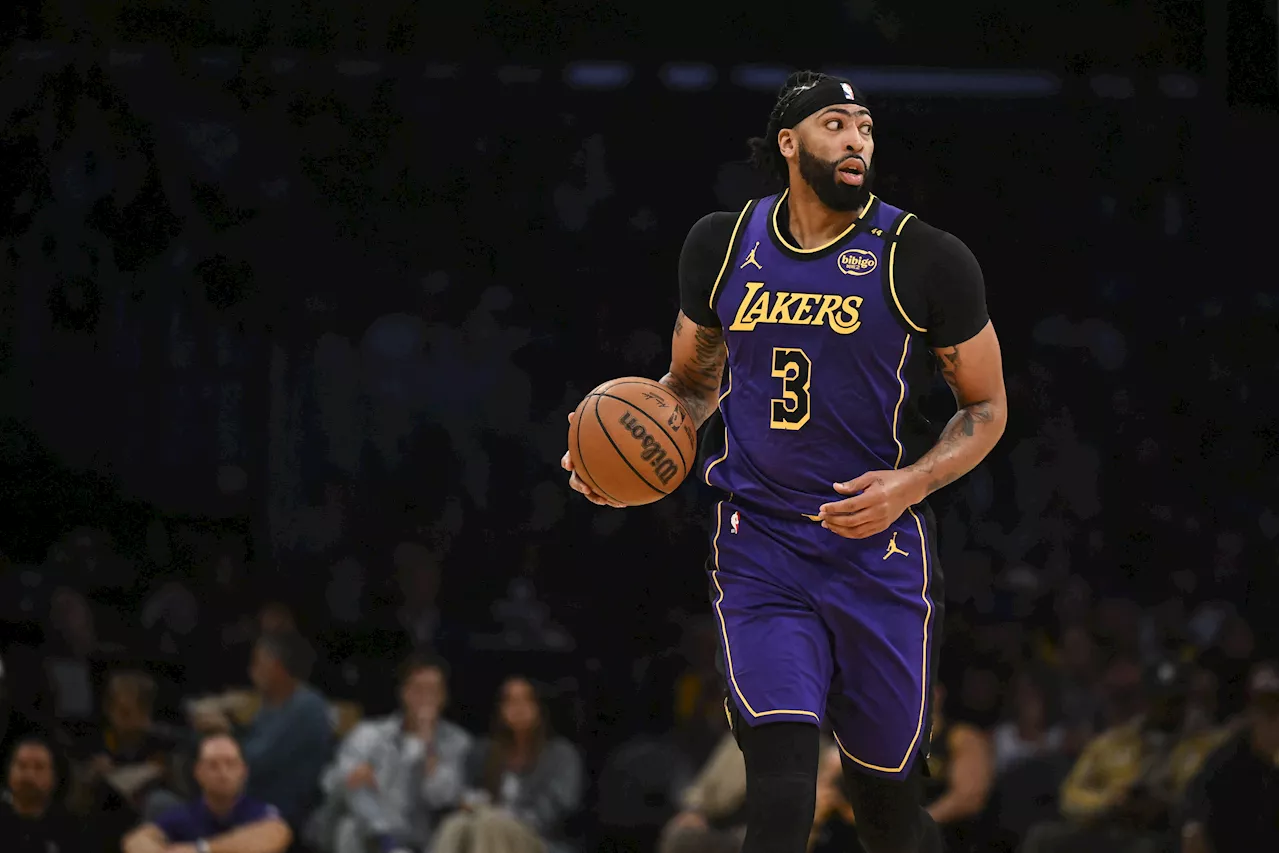 NBA: Lakers' Anthony Davis out at least a week