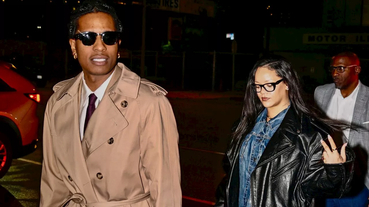 A$AP Rocky et Rihanna sont catégoriques : le trench-coat sera le manteau phare de 2025