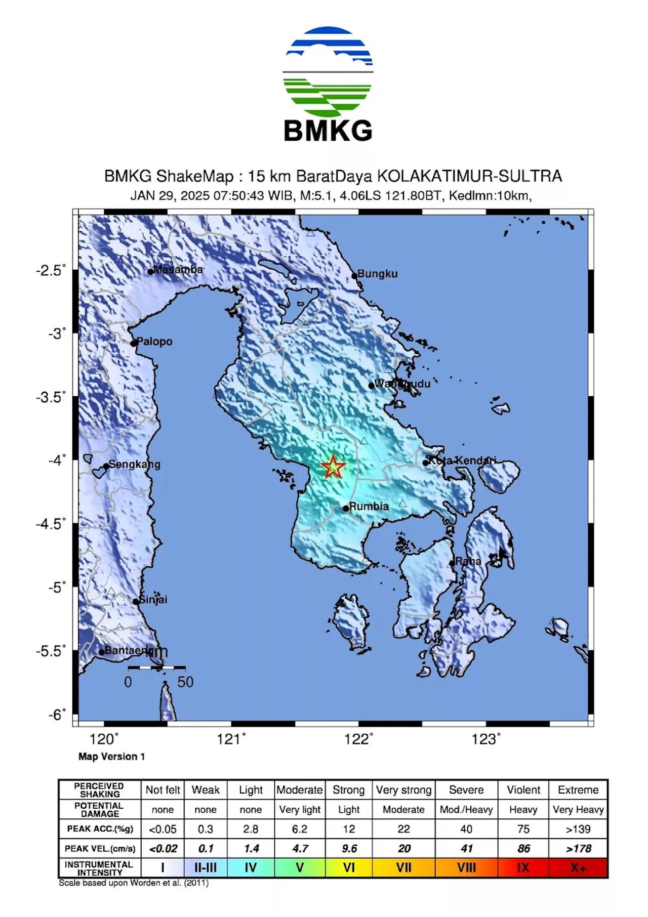 Seismic Gap dan ”Tiba-tiba” Rentetan Ratusan Gempa di Sesar Kolaka