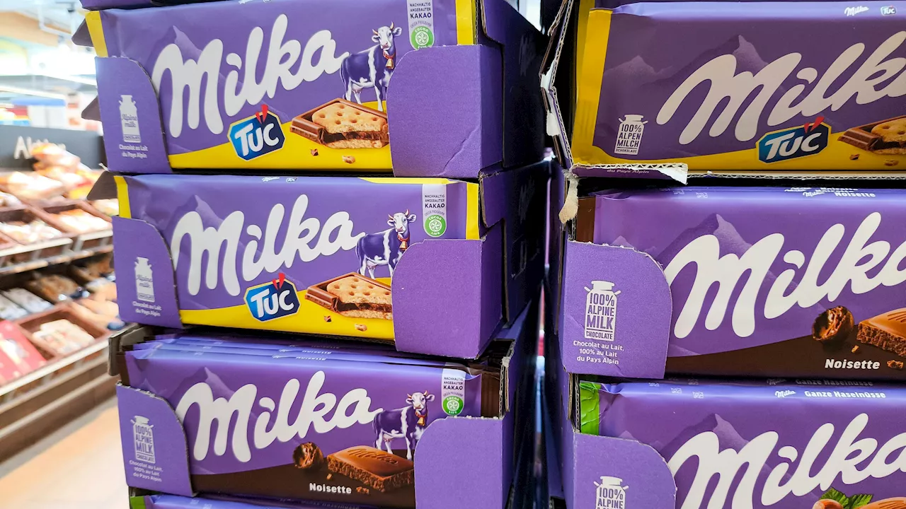 Milka-Tafeln werden kleiner: Mondelez reduziert Inhalt wegen steigender Kosten