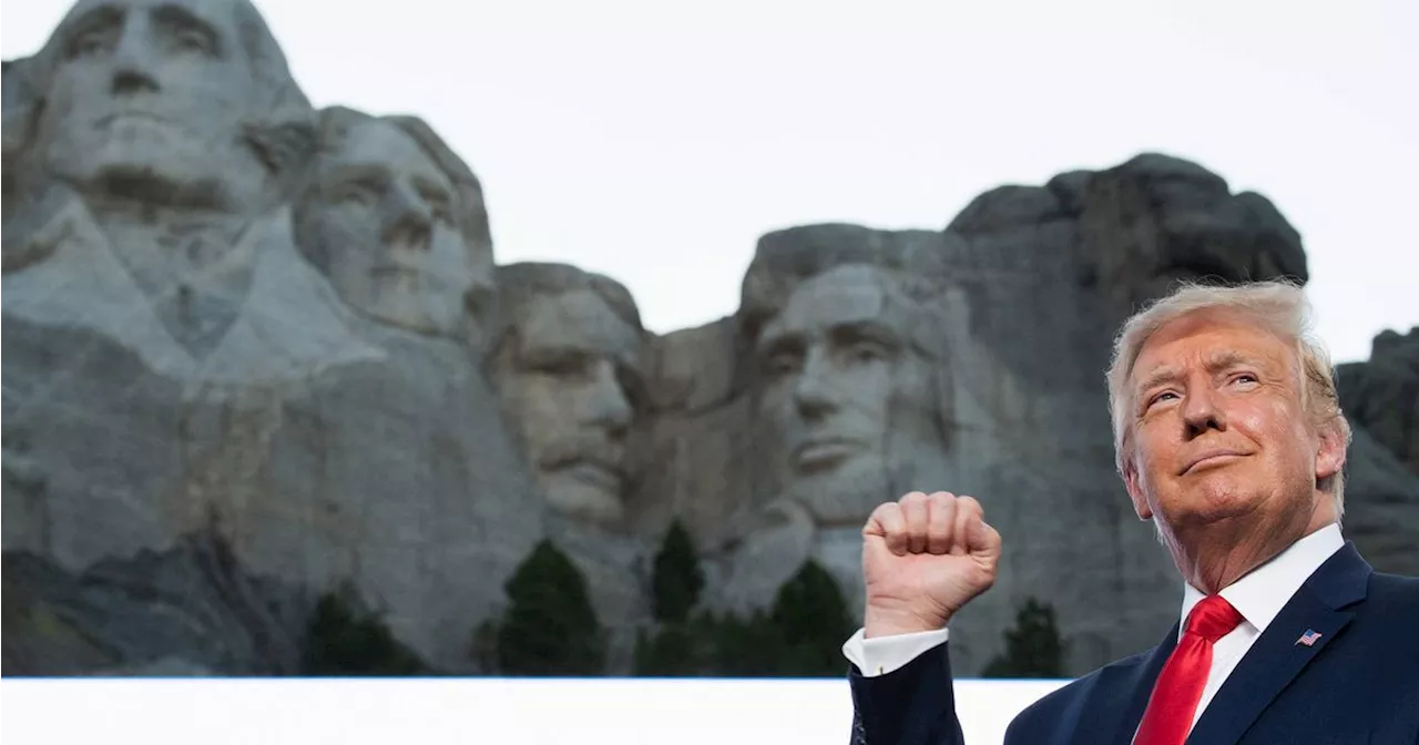 Republican Lawmaker Proposes Bill to Add Trump's Face to Mount Rushmore