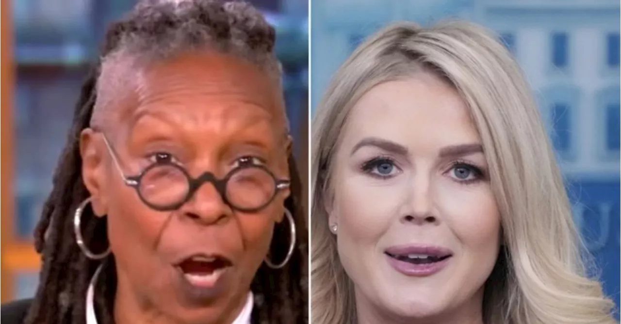 Whoopi Goldberg Schools Trump Press Secretary With A Brutal Lesson On 'Wokeness'