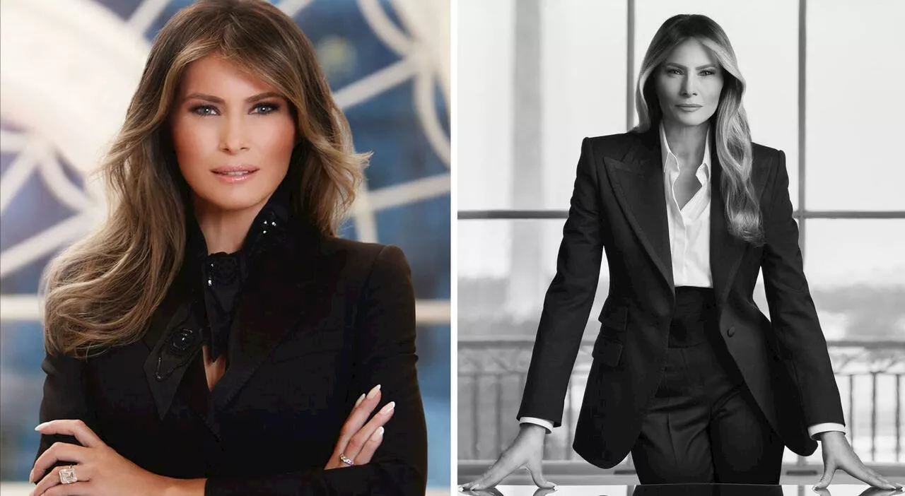 Melania Trump Criticizzata per il suo Look nel Ritratto Ufficiale