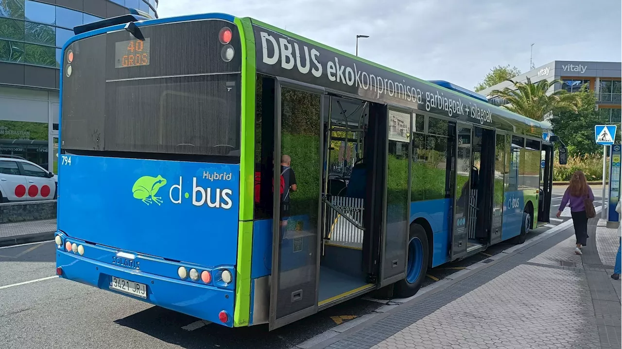 Los menores de Guipúzcoa y Vizcaya ya viajan gratis en el transporte público