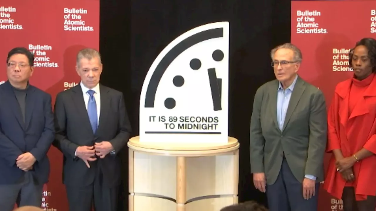 Doomsday Clock Moved to 89 Seconds From Midnight, Closest Ever