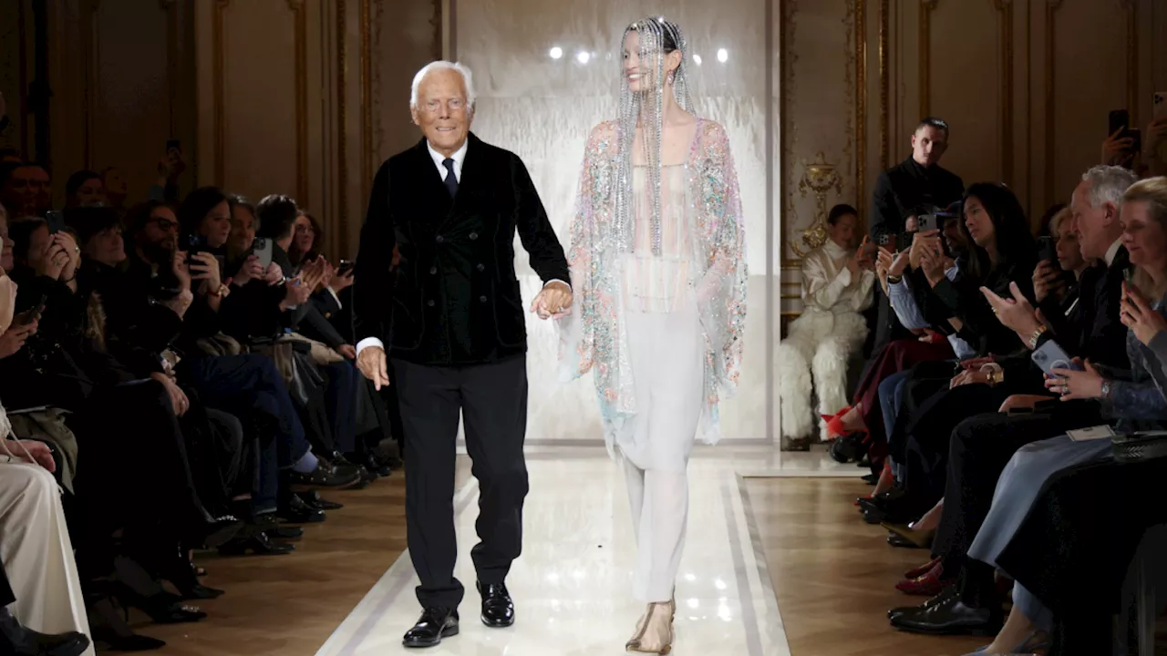 Armani Privé PE 2025: la luce dell’Haute Couture brilla di luce propria a Parigi