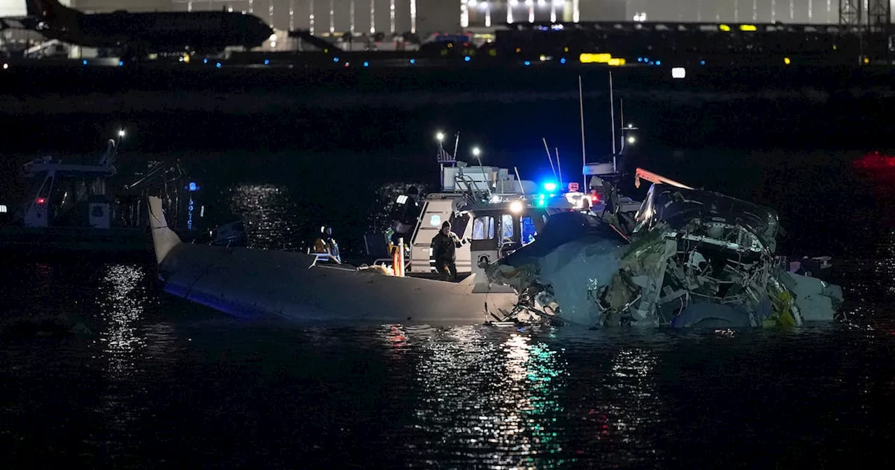 Passenger Plane and Helicopter Collide in Potomac River near Washington, DC