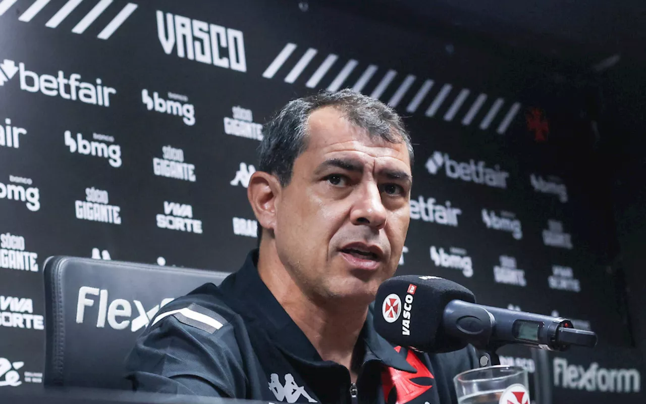 Carille elogia atuação do Vasco em mais uma vitória: 'Equipe está muito equilibrada'