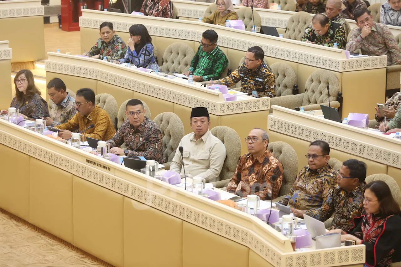 Ini Kesimpulan Raker Komisi II & Menteri Nusron Wahid soal SHGB-SHM di Area Pagar Laut