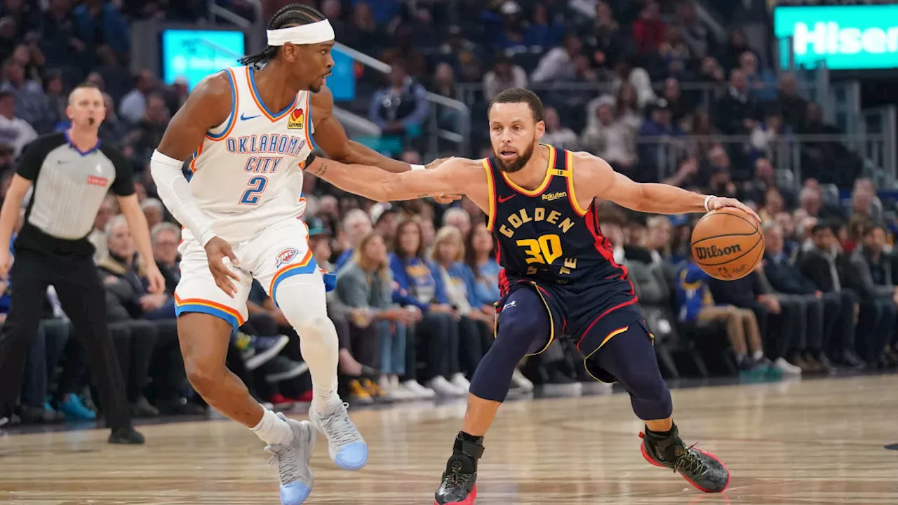 Golden State Warriors besiegen Oklahoma City Thunder trotz 52 Punkten von Shai Gilgeous-Alexander