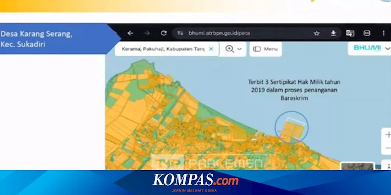 Skandal Pagar Laut Tangerang: Pejabat ATR/BPN Dianggap Maladministratif