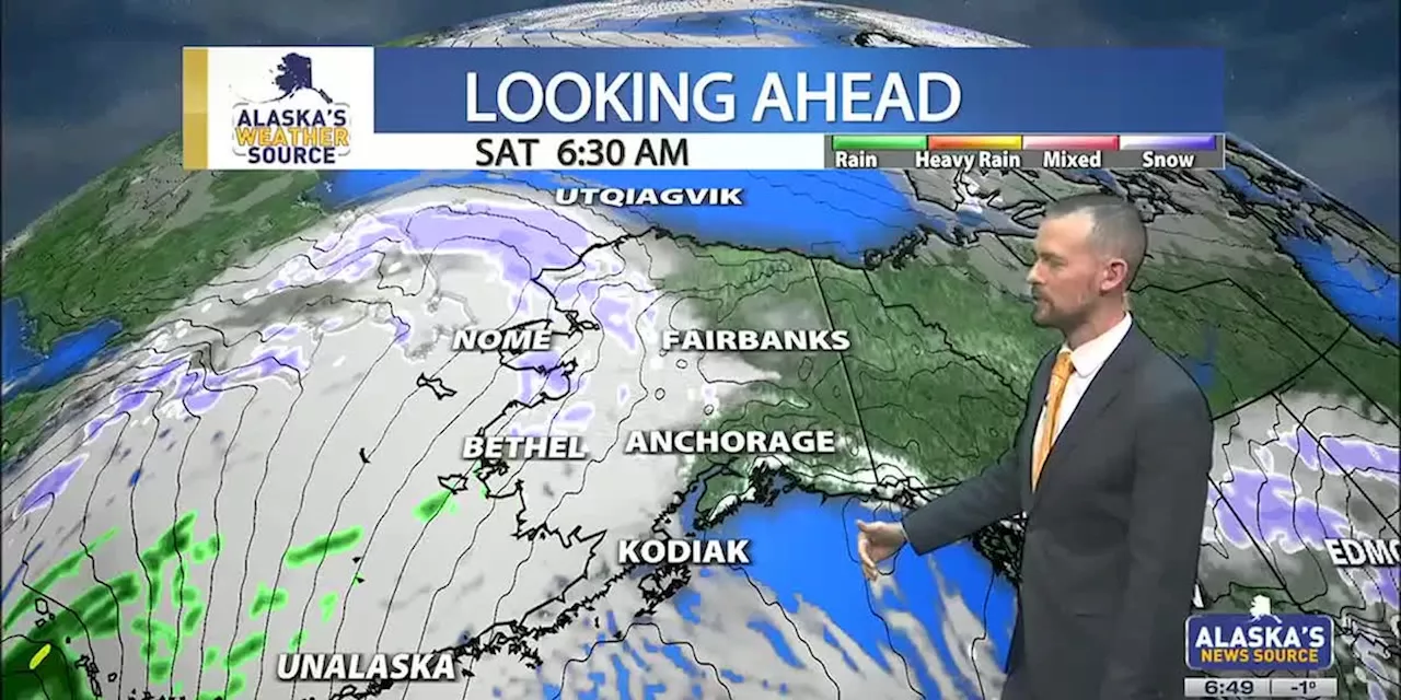 Heavy Snow Expected in Southwest Alaska, Record Cold Grips Interior