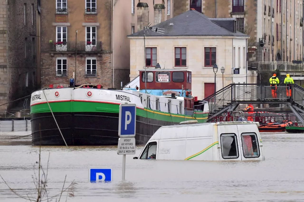 Redon, presque isolée face à un pic historique de la Vilaine