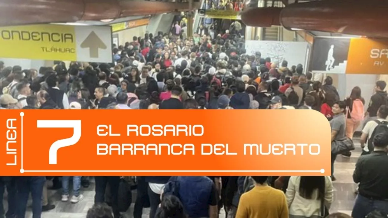 Caos y Retrasos en el Metro de la Ciudad de México