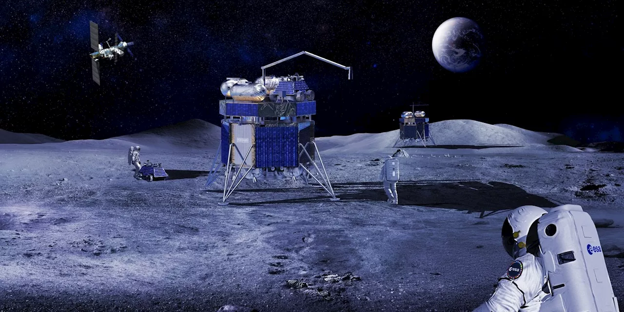 Thales Alenia Space remporte un contrat de 862 millions d'euros pour le développement d'un atterrisseur lunaire européen