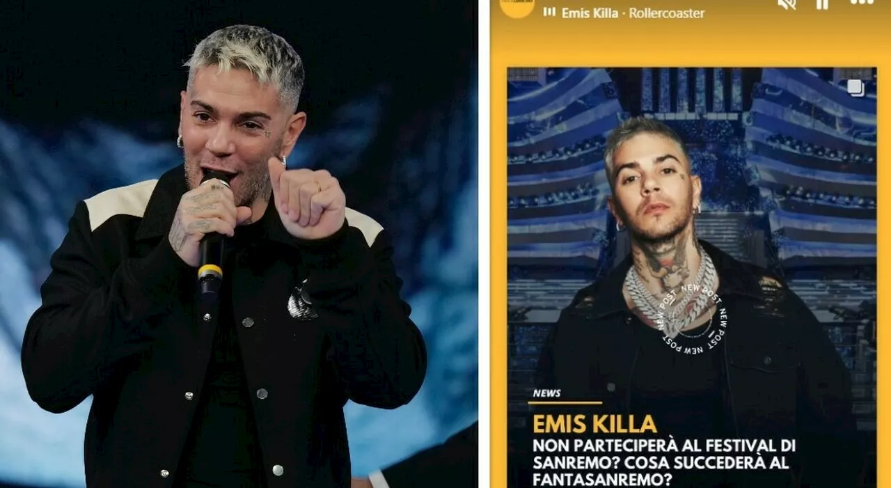 Emis Killa si ritira dal Festival, cosa succede con il Fantasanremo? Cambia il regolamento, le nuove indicazio