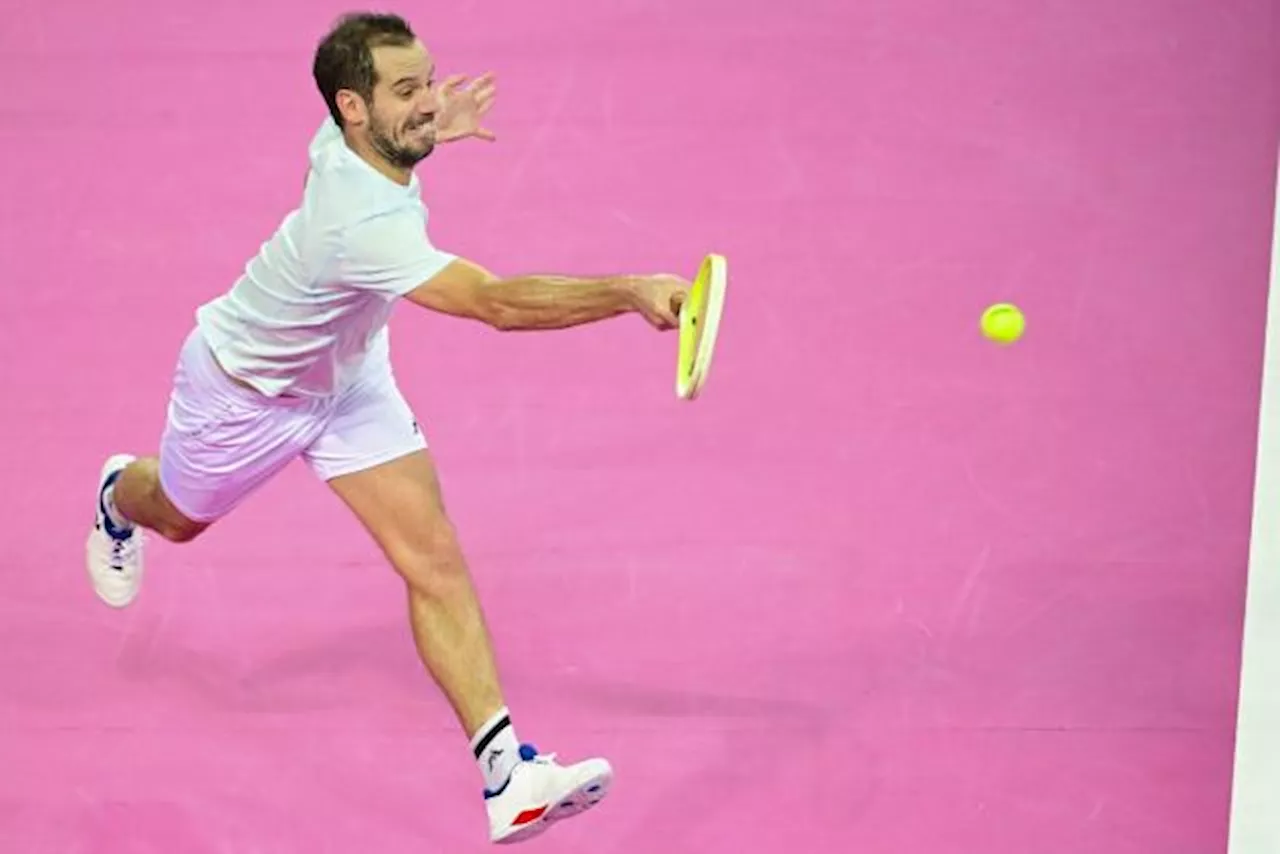 Fin précoce pour la tournée d'adieu de Richard Gasquet à Montpellier