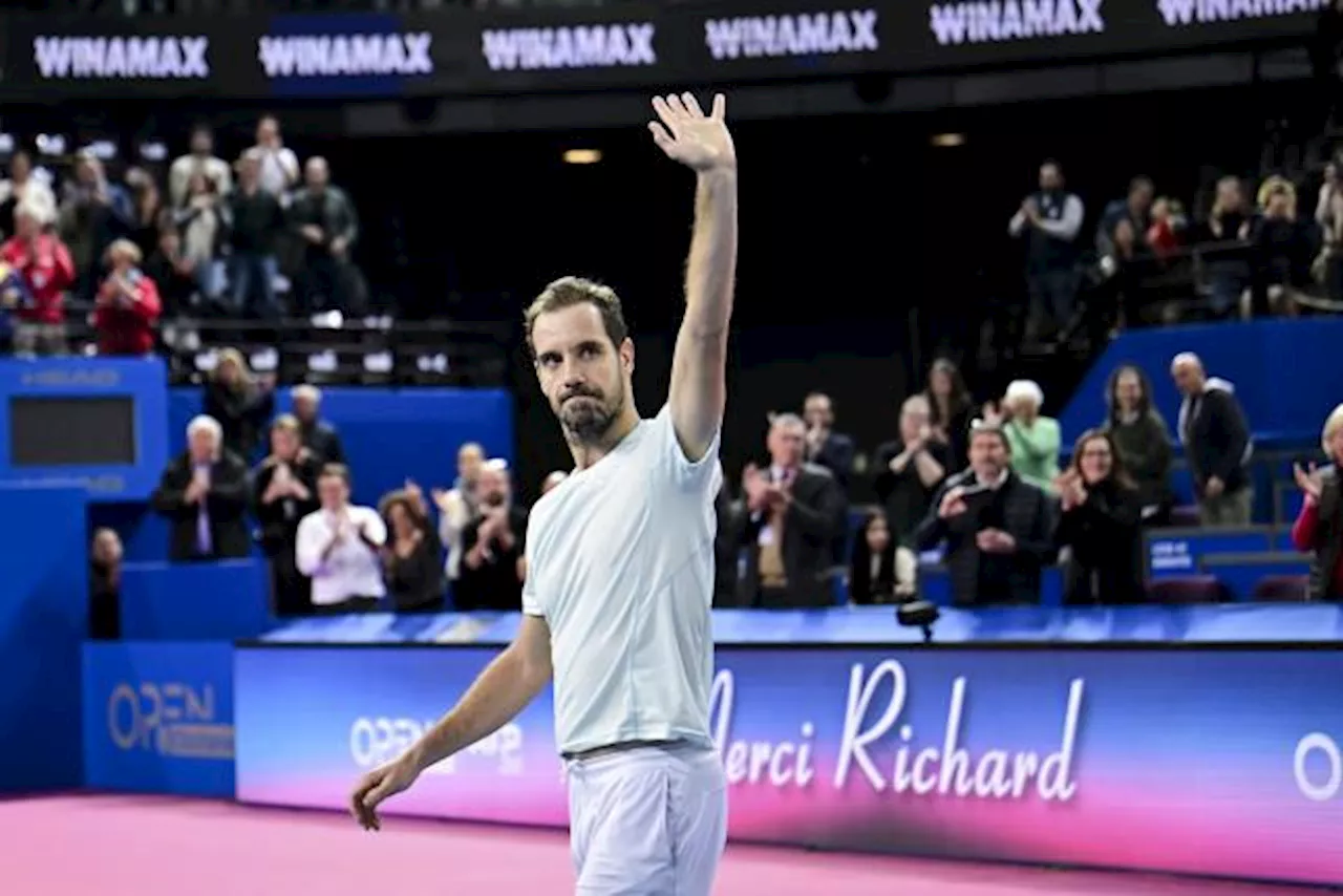 « J'ai eu la fin que je voulais » : Richard Gasquet après son ultime match à Montpellier