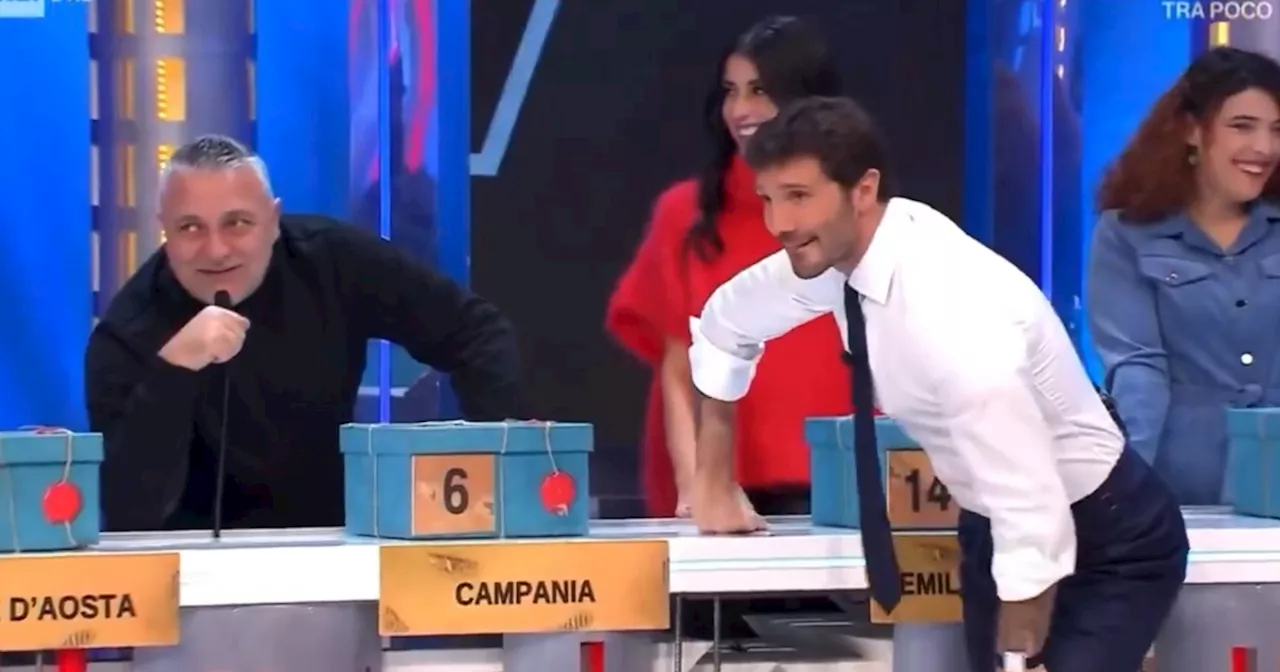 Stefano De Martino e il balletto di Gaetano a 'Il gioco dei pacchi'