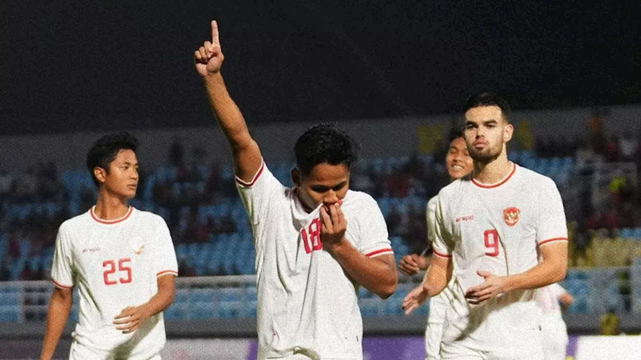 Timnas Indonesia U-20 Taklukkan India U-20 4-0 di Mandiri U-20 Challenge Series