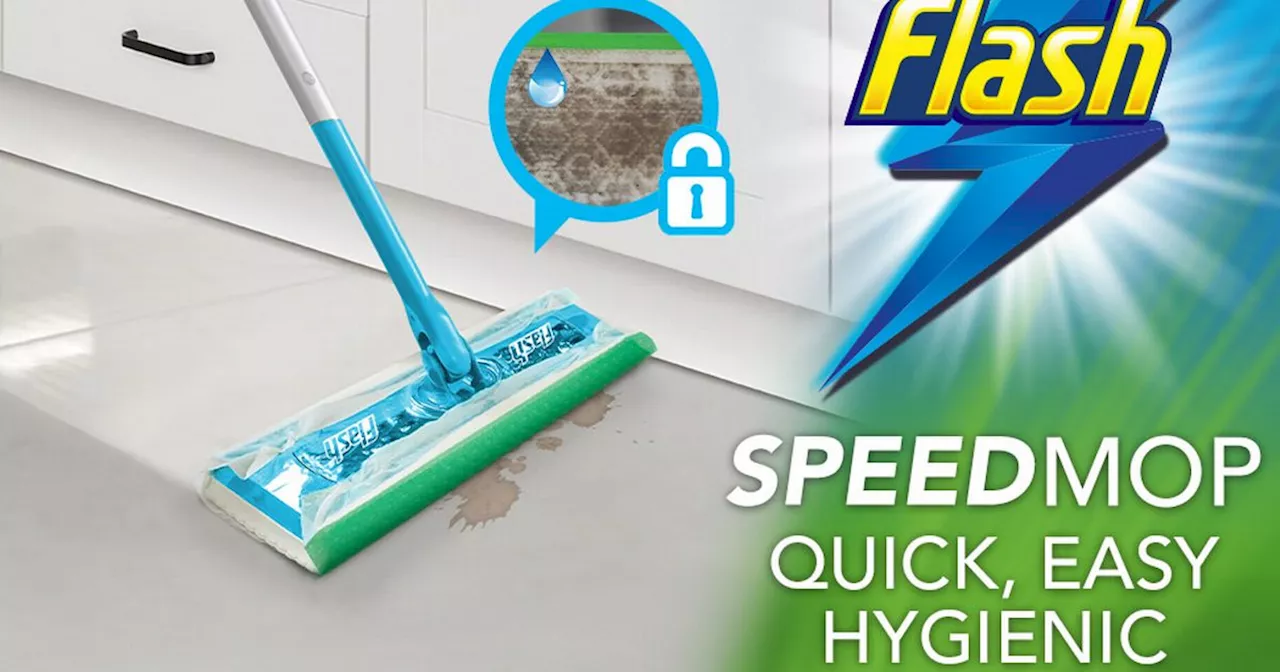 Floors 'sparkle' with Flash mop reduced to £16 on Amazon