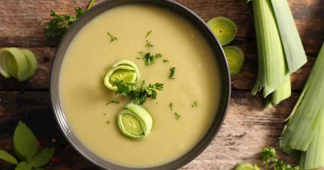 Soupe aux Poireaux et Pommes de Terre de Cyril Lignac