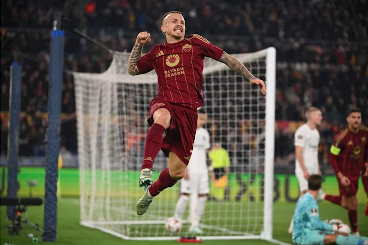 AS Roma vs Eintrach Frankfurt Roma Amankan Tempat di Liga Europa Usai Tundukan Eintracht Frankfurt 2-0