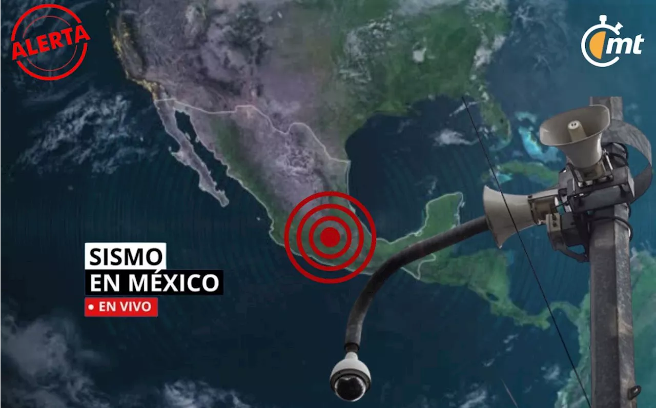 Temblor Hoy 30 de enero 2025. Sismo en México AL MOMENTO