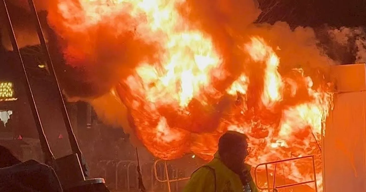 Accidental Clothing Fire Erupts at Etihad Stadium Merchandise Kiosk