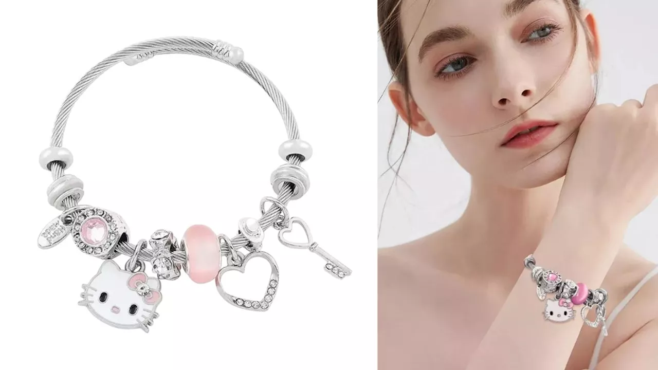 Pulsera estilo Pandora de Hello Kitty: Un toque kawaii con elegancia