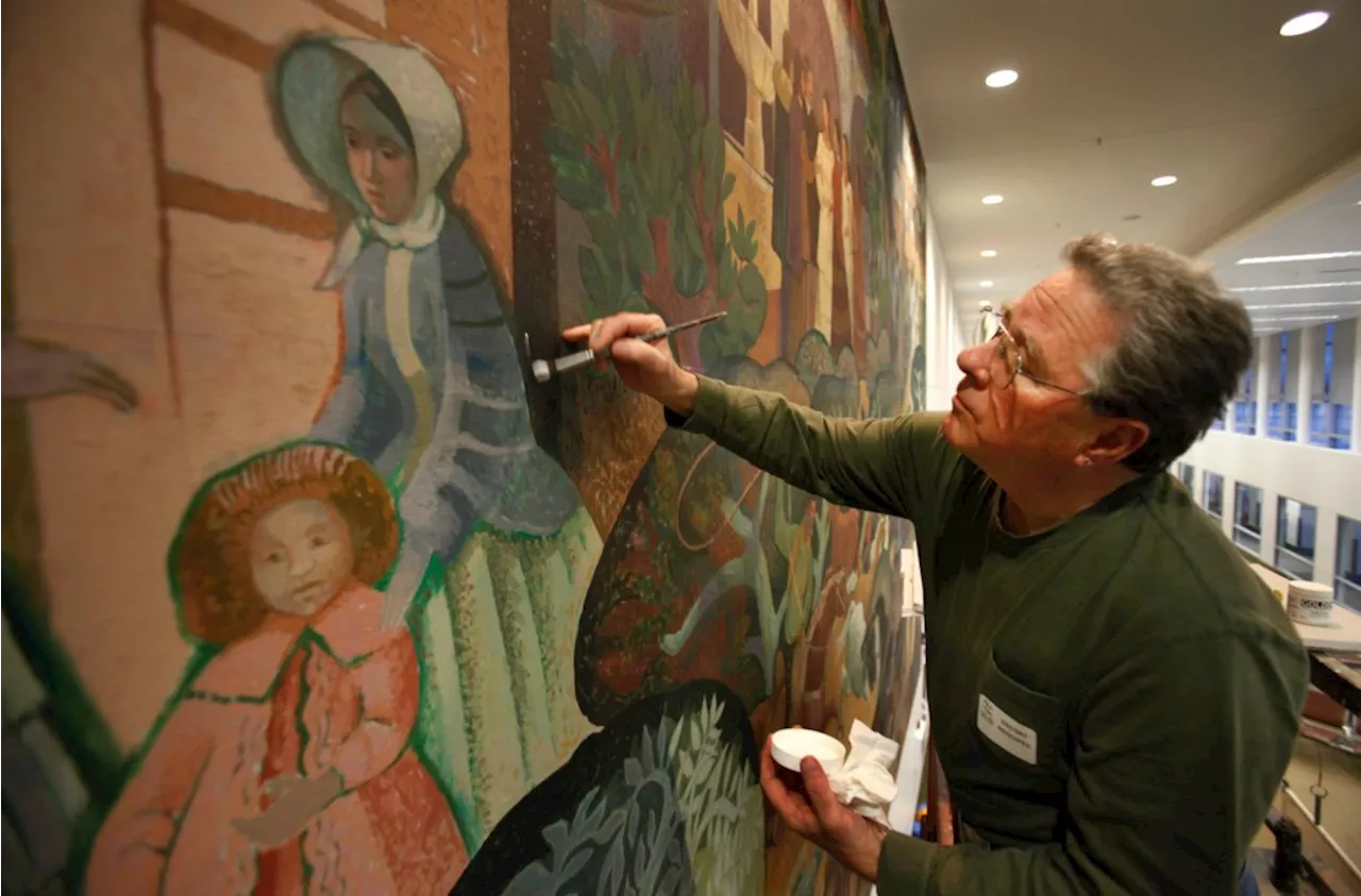 Tony Sheets, Preserver of His Father's Murals, Dies at 82