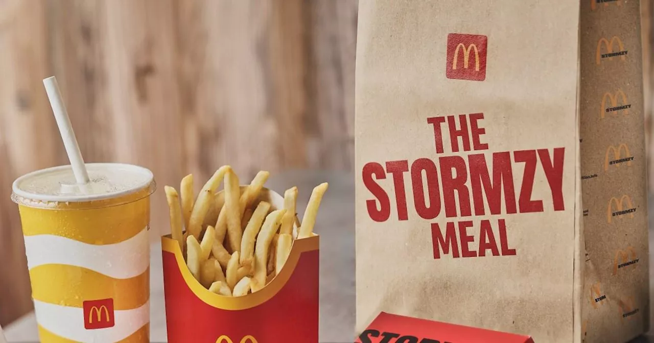 Stormzy Launches His Own McDonald's Meal in the UK