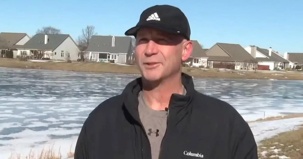 Jump Roper Saves Teen From Drowning in Ice Pond