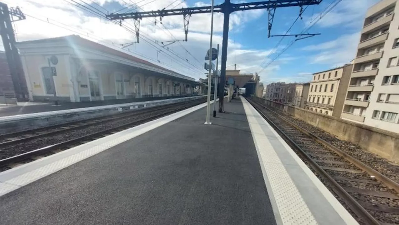 Modernisation des quais de la gare de Nîmes centre pour une meilleure accessibilité