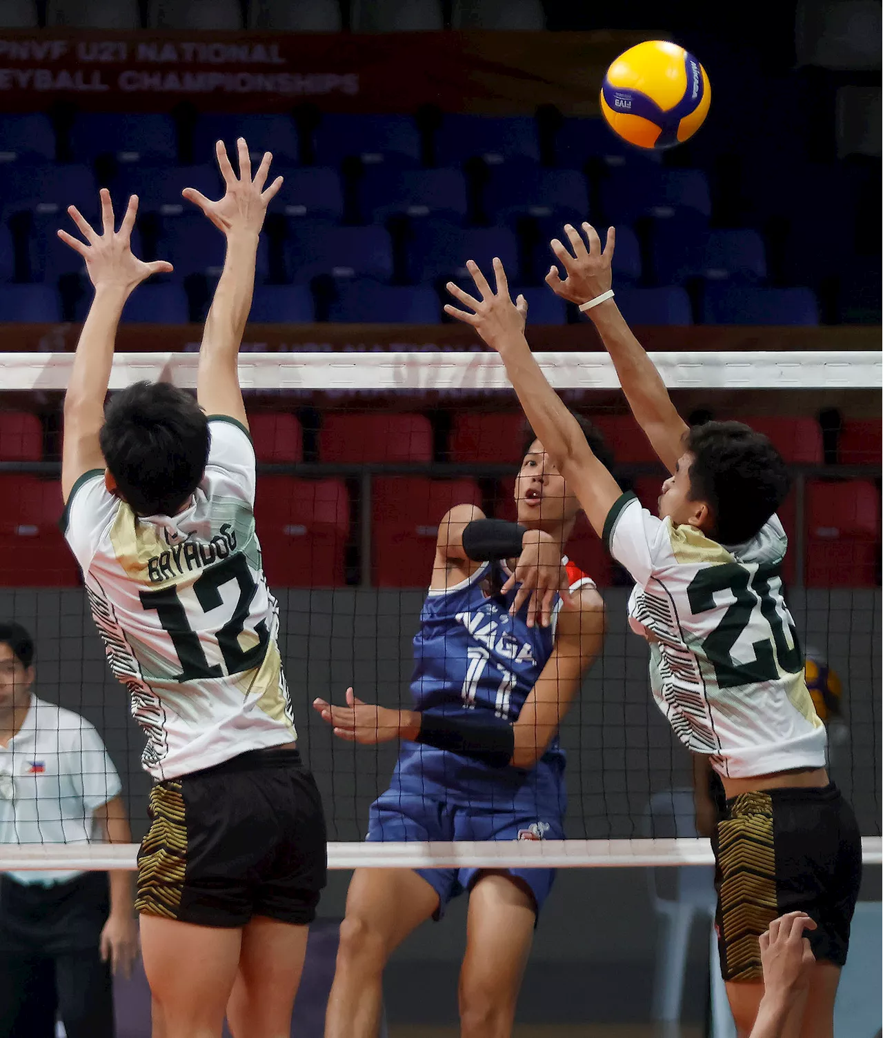 UE Dominates Early in PNVF U-21 Men's Volleyball Championship