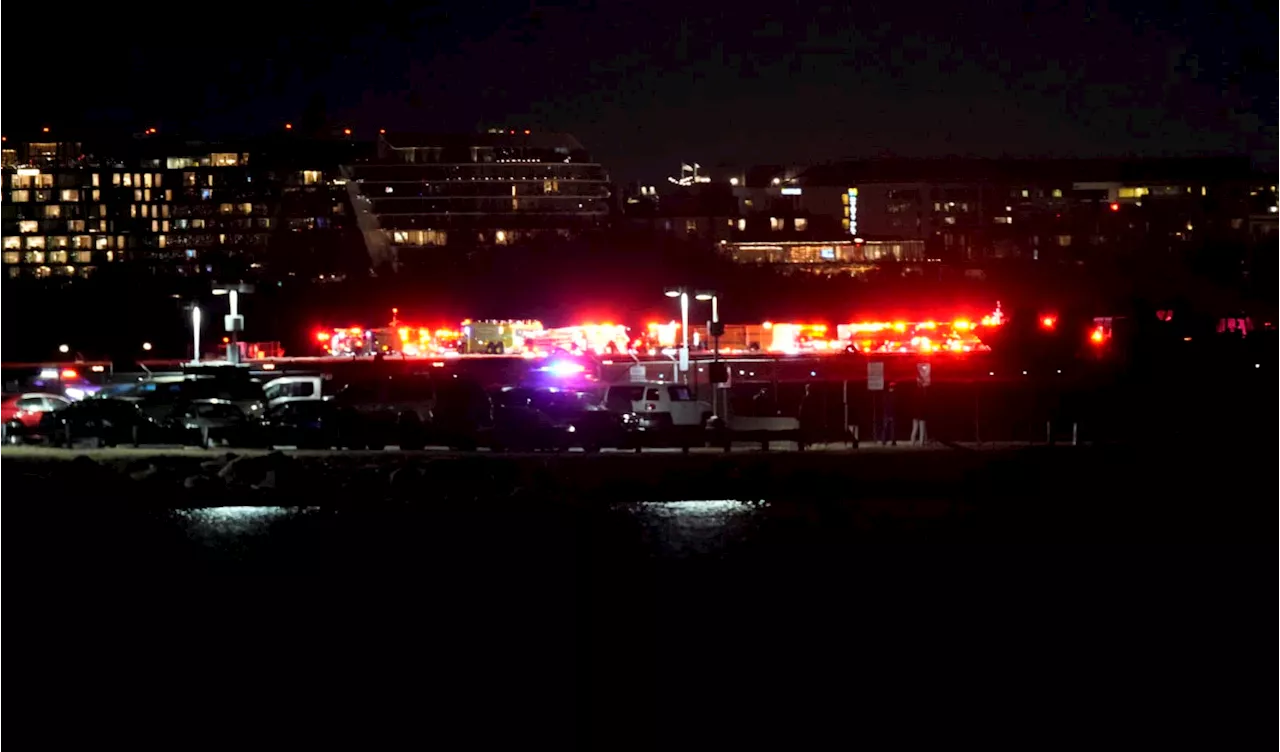 American Airlines Jet Collides with Military Helicopter Near Washington, D.C. Airport