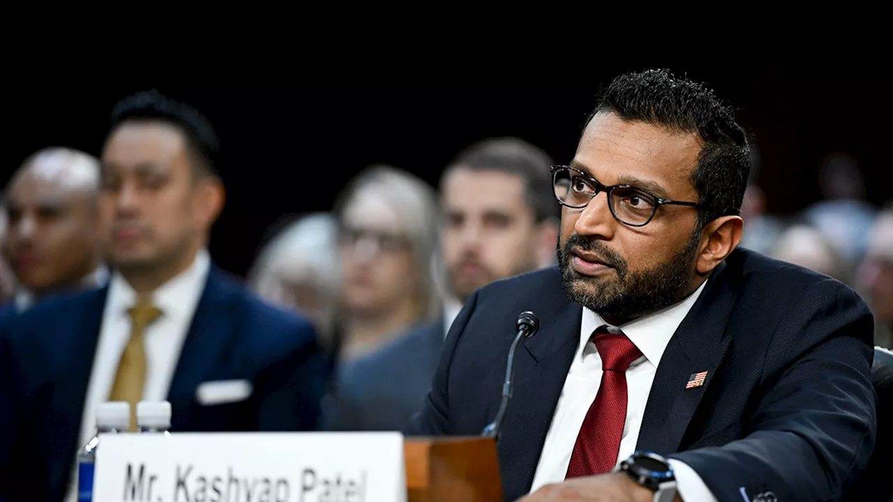 FBI Nominee Patel Defends Himself Against Democratic Attacks at Senate Hearing