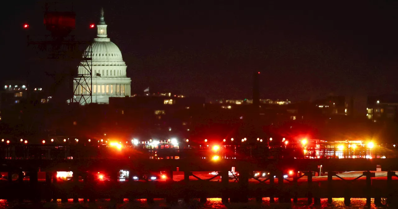 American Airlines Jet Crashes into Potomac River After Collision with Army Helicopter