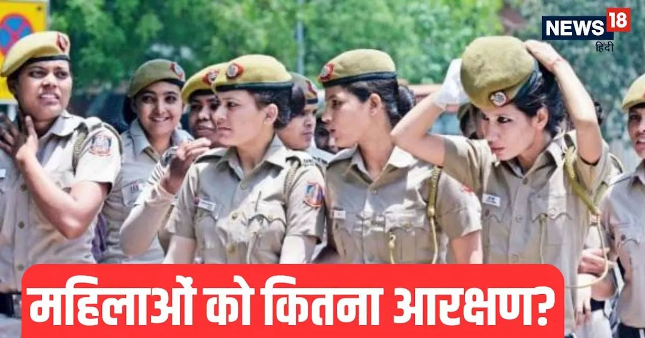 महिलाओं को पुलिस भर्ती में कितना आरक्षण?