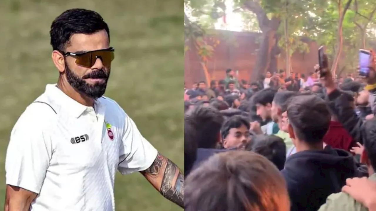 Virat Kohli: विराट कोहली को देखने के लिए अरुण जेटली स्टेडियम में भारी भीड़, फैंस ने लगाए RCB के नारे