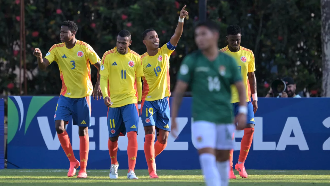 Colombia Sub-20 Baraja a Bolivia con Dos Goles en los Primeros 15 Minutos