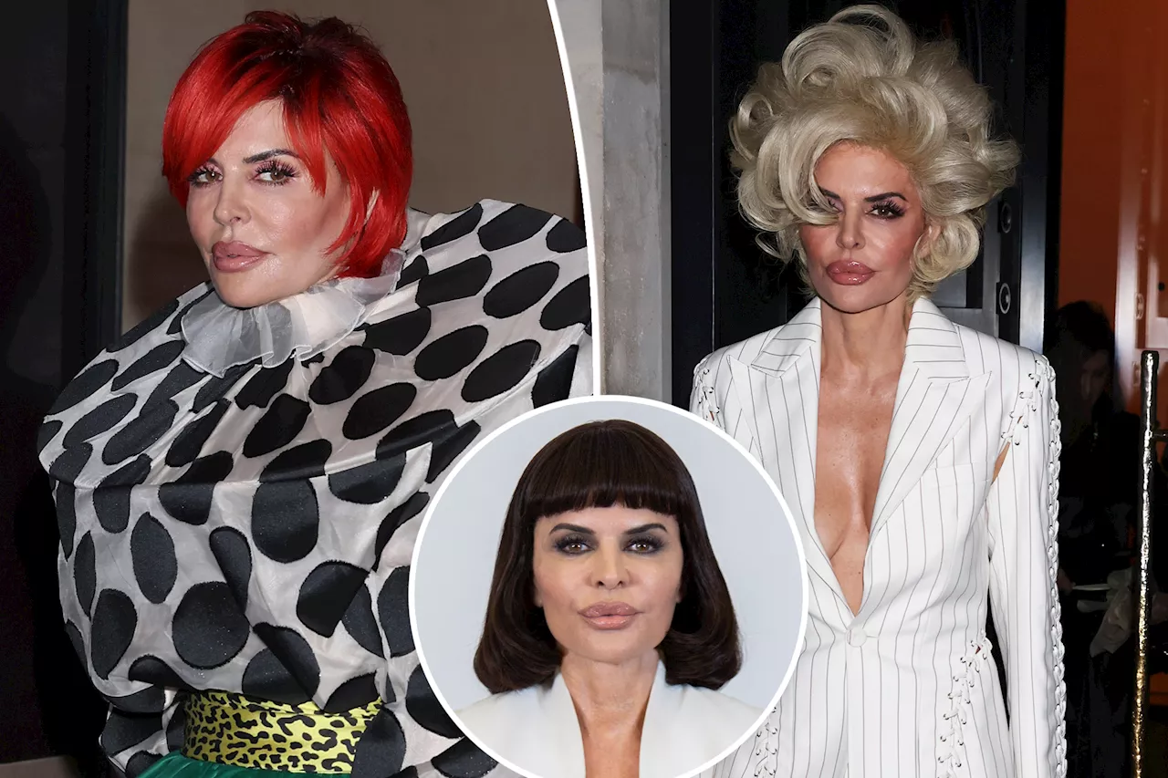 Lisa Rinna's Paris Couture Week Hair Extravaganza: Three Wigs in Two Days