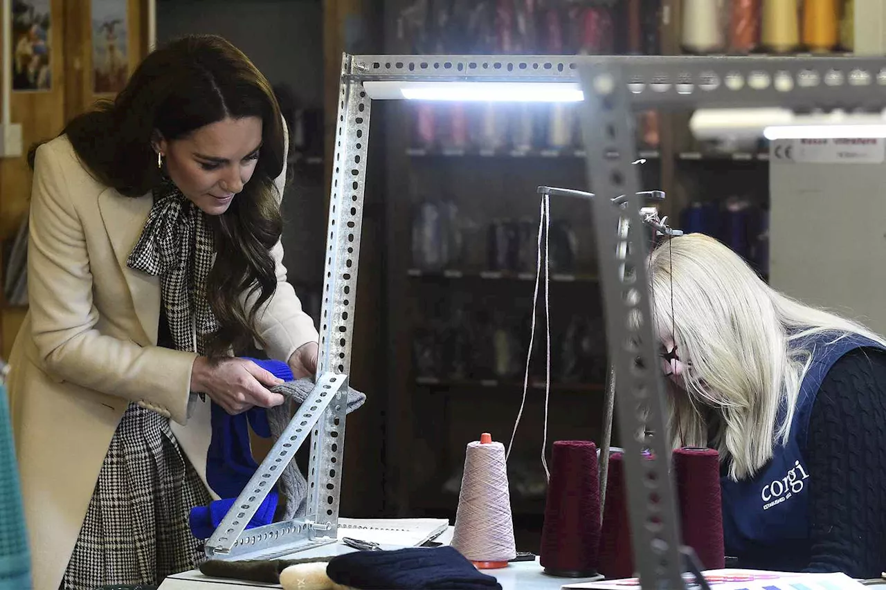 Princess of Wales Makes Emotional Hospice Visit and Explores Textile Heritage in South Wales