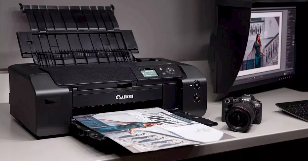 Canon Unveils Two New 13-inch Wireless Inkjet Photo Printers